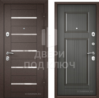 Входная металлическая дверь под ключ в офис ДПК-5125